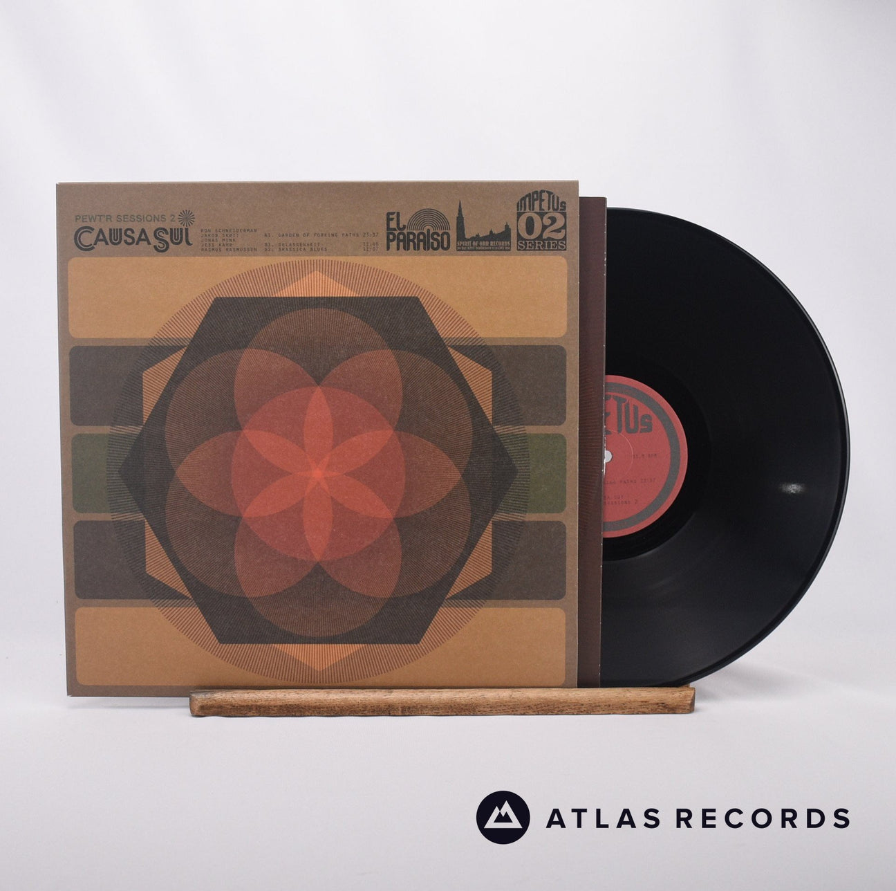 Causa Sui Pewt'r Sessions 2 LP Vinyl Record - Front Cover & Record