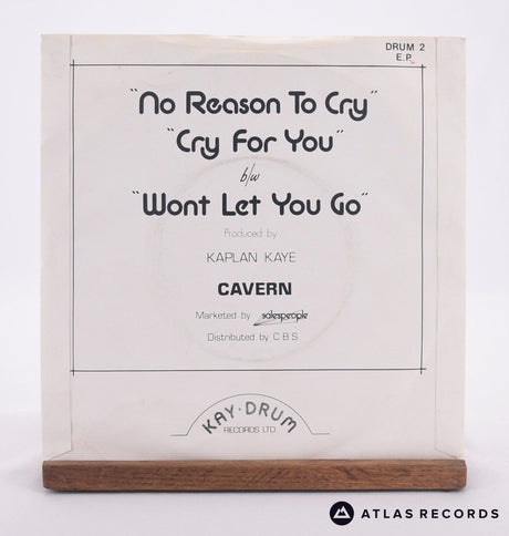 Cavern - No Reason To Cry E.P. - 7" EP Vinyl Record - VG+/EX