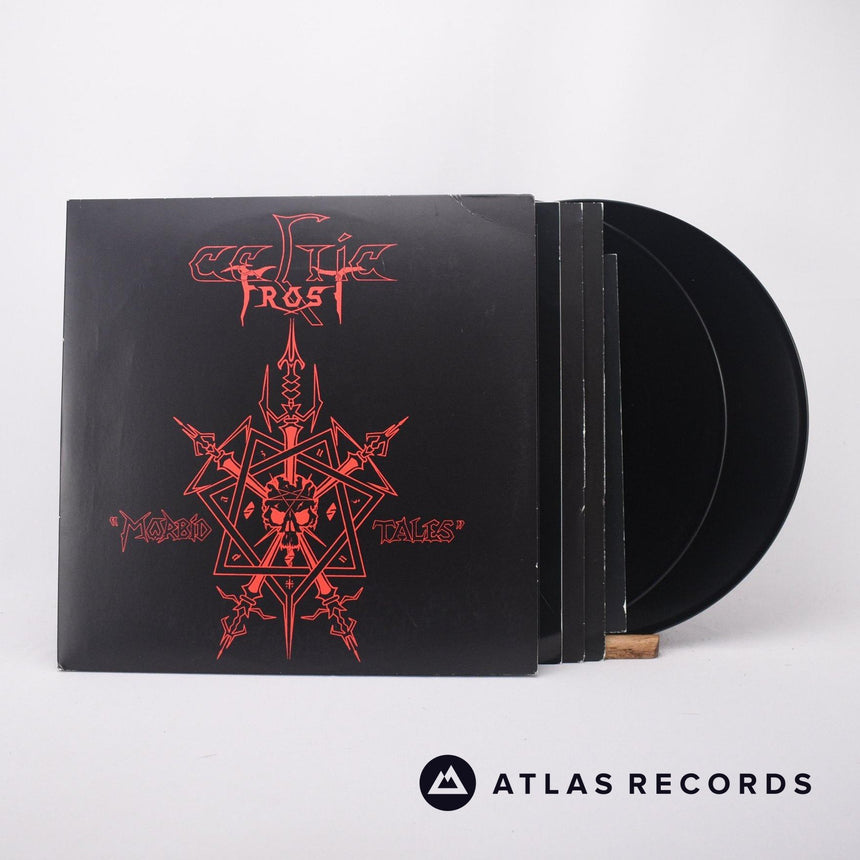 Celtic Frost Morbid Tales LP + 12" Vinyl Record - Front Cover & Record
