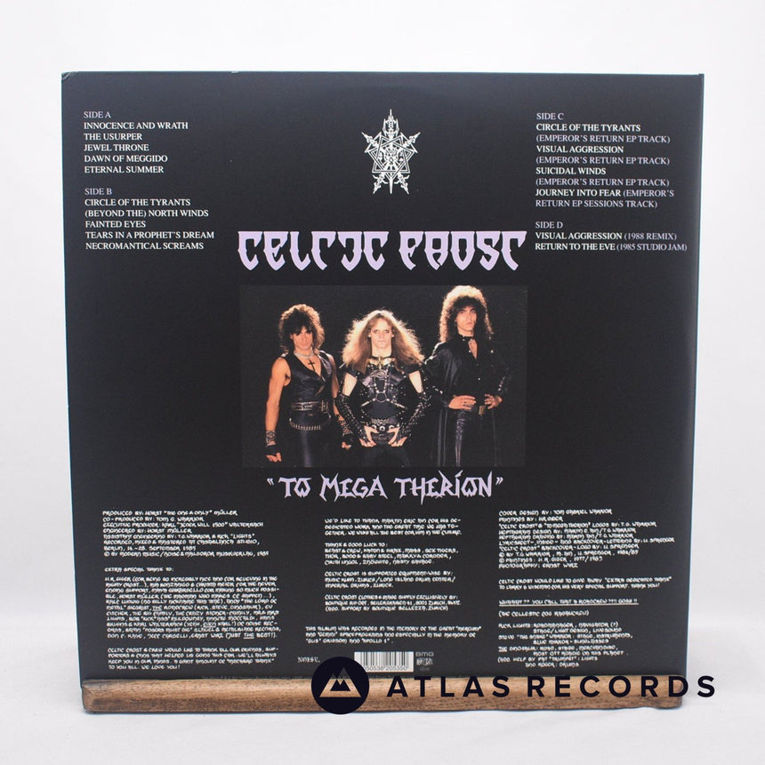 Celtic Frost - To Mega Therion - Booklet A1 A2 2 x LP Vinyl Record - EX/EX