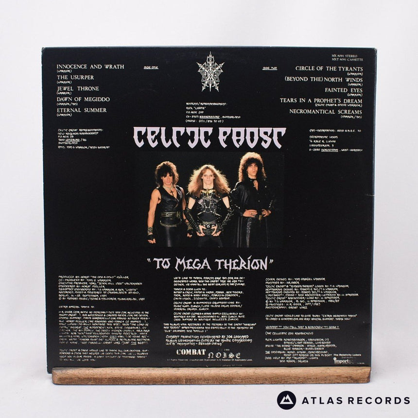 Celtic Frost - To Mega Therion - Gatefold Us A B LP Vinyl Record - EX/VG+