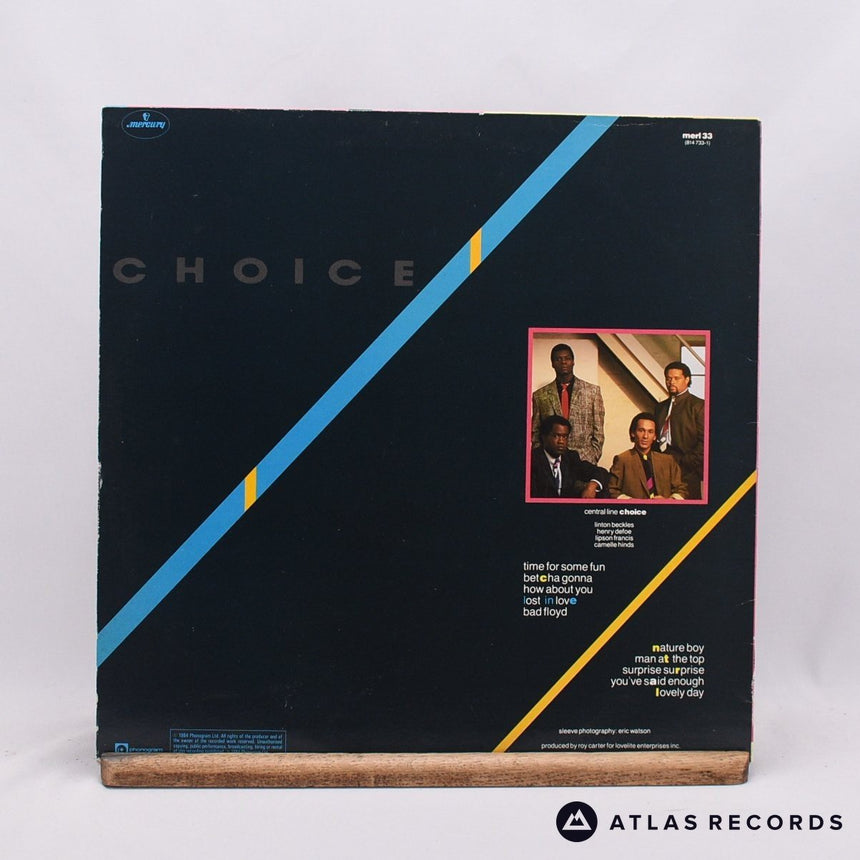 Central Line - Choice - LP Vinyl Record - VG+/EX