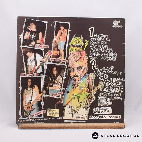 Cerebral Fix - Life Sucks And Then You Die! - A1 B1 LP Vinyl Record - EX/VG+