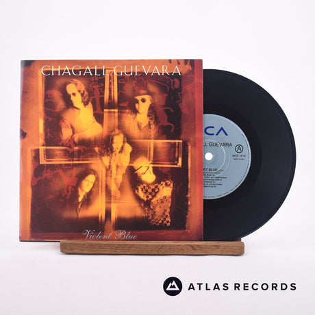 Chagall Guevara Violent Blue 7" Vinyl Record - Front Cover & Record