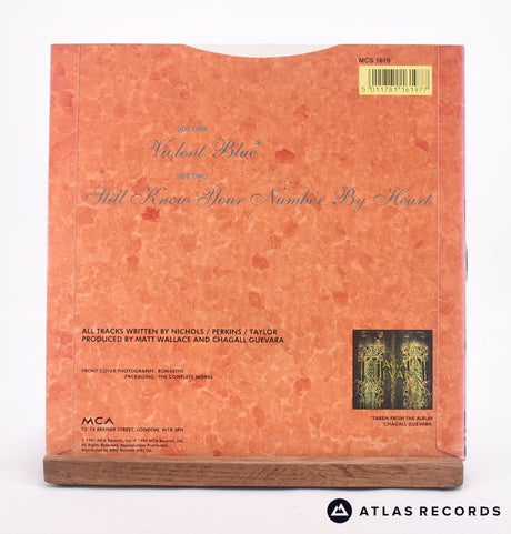 Chagall Guevara - Violent Blue - 7" Vinyl Record - EX/EX