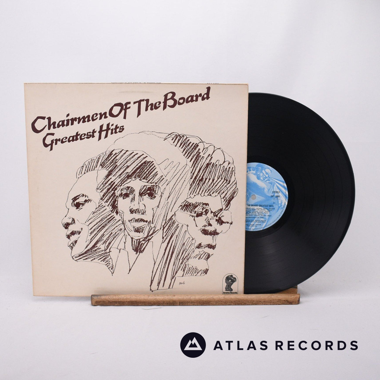Chairmen Of The Board Greatest Hits LP Vinyl Record - Front Cover & Record