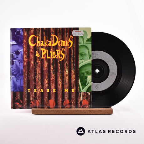 Chaka Demus & Pliers Tease Me 7" Vinyl Record - Front Cover & Record