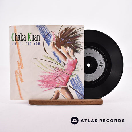 Chaka Khan I Feel For You 7" Vinyl Record - Front Cover & Record
