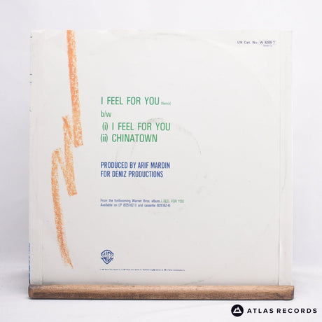 Chaka Khan - I Feel For You - 12" Vinyl Record - VG+/EX