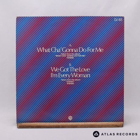 Chaka Khan - What Cha' Gonna Do For Me - 12" Vinyl Record - EX/VG+