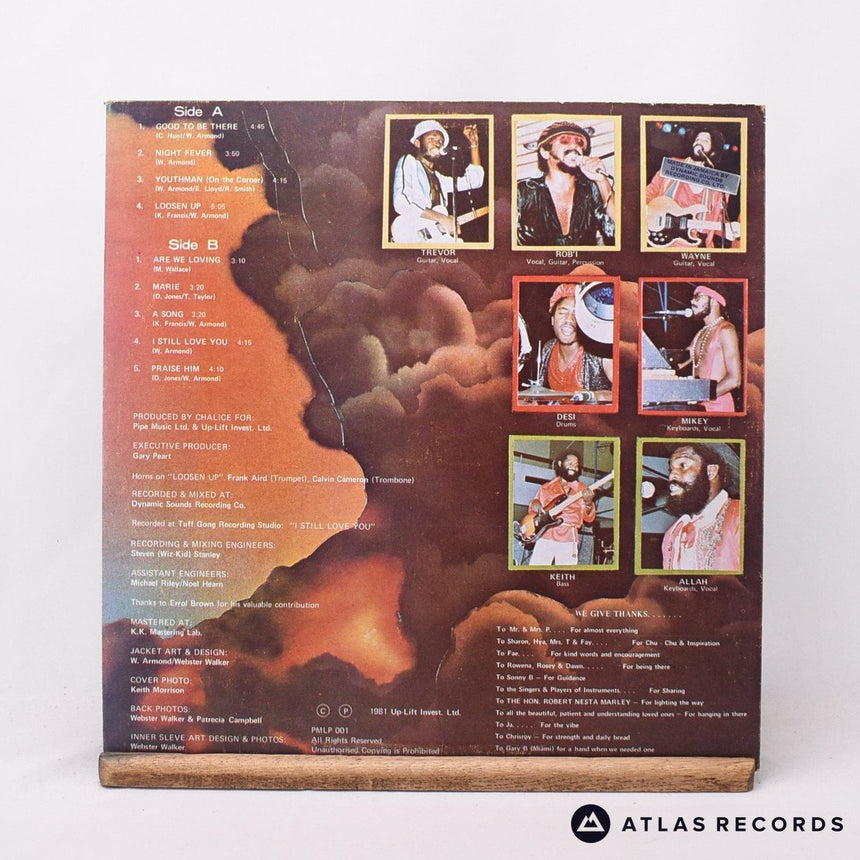 Chalice - Blasted - Insert Jamaica -A -B LP Vinyl Record - VG+/EX