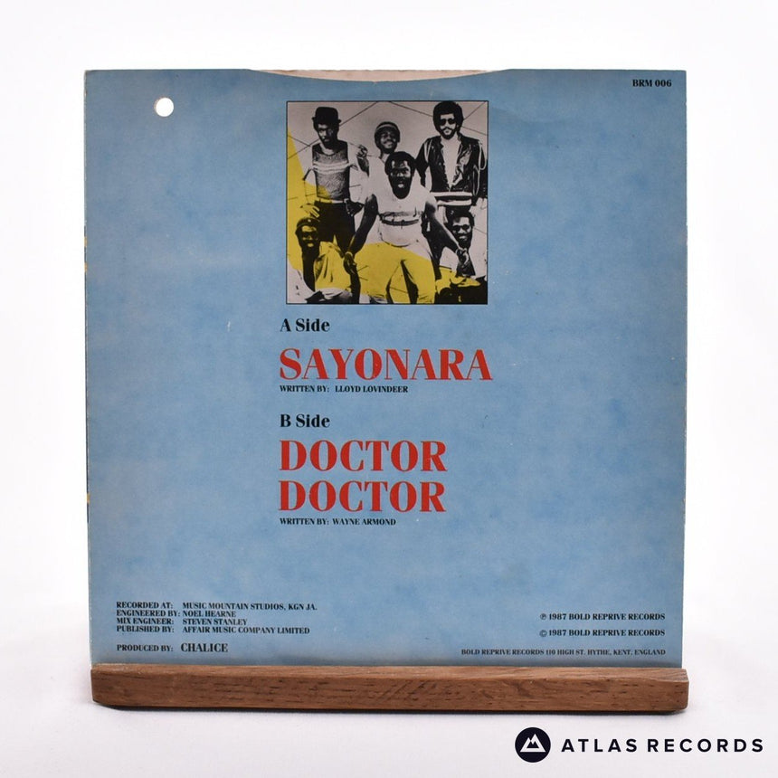 Chalice - Sayonara - 7" Vinyl Record - EX/EX