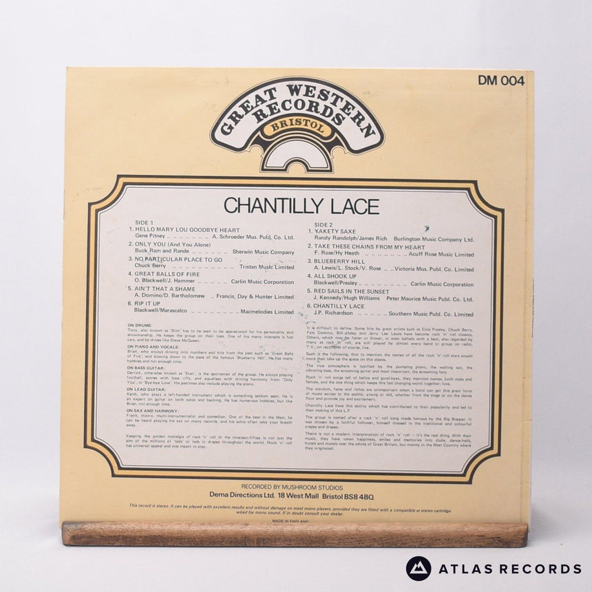 Chantilly Lace - Chantilly Lace - A-1 B-1 LP Vinyl Record - VG+/VG+