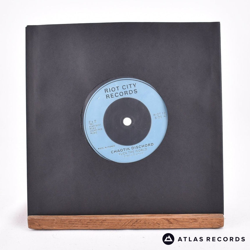 Chaotic Dischord Fuck The World EP 7" Vinyl Record - In Sleeve
