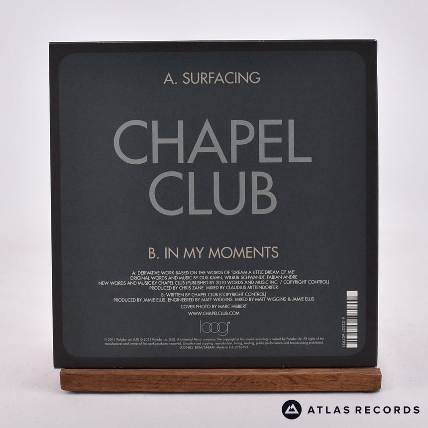 Chapel Club - Surfacing - 7" Vinyl Record - NM/EX