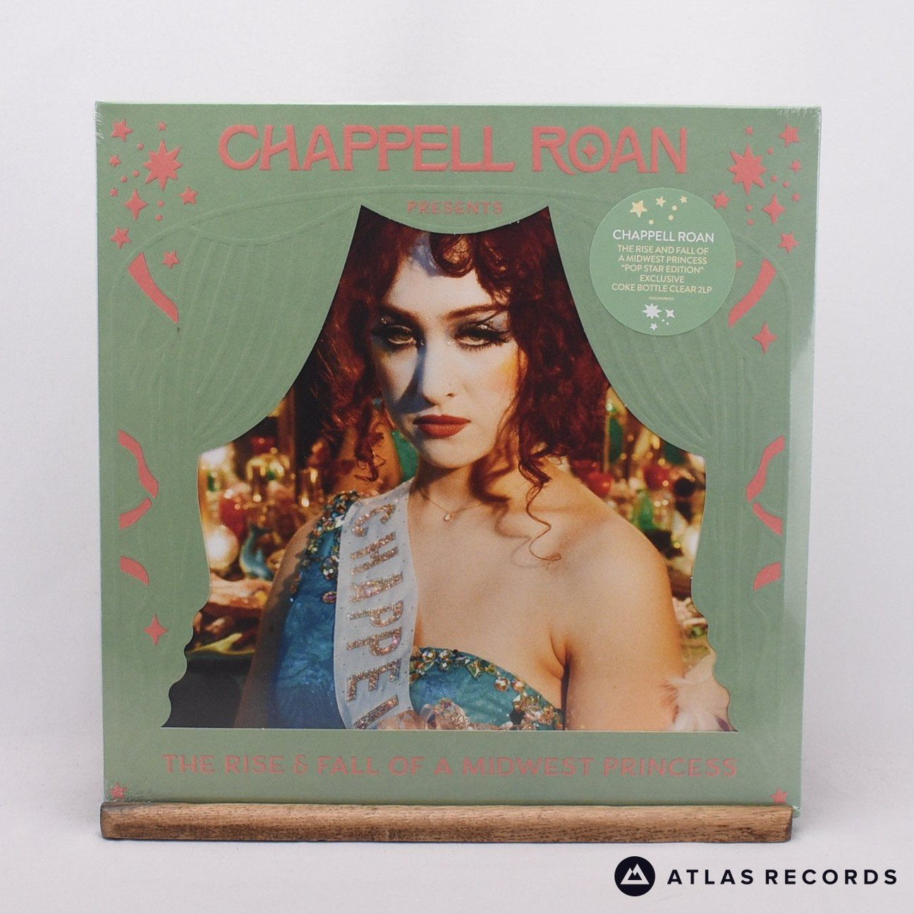 Chappell Roan The Rise & Fall Of A Midwest Princess 2 x LP Vinyl Record - Front Cover & Record