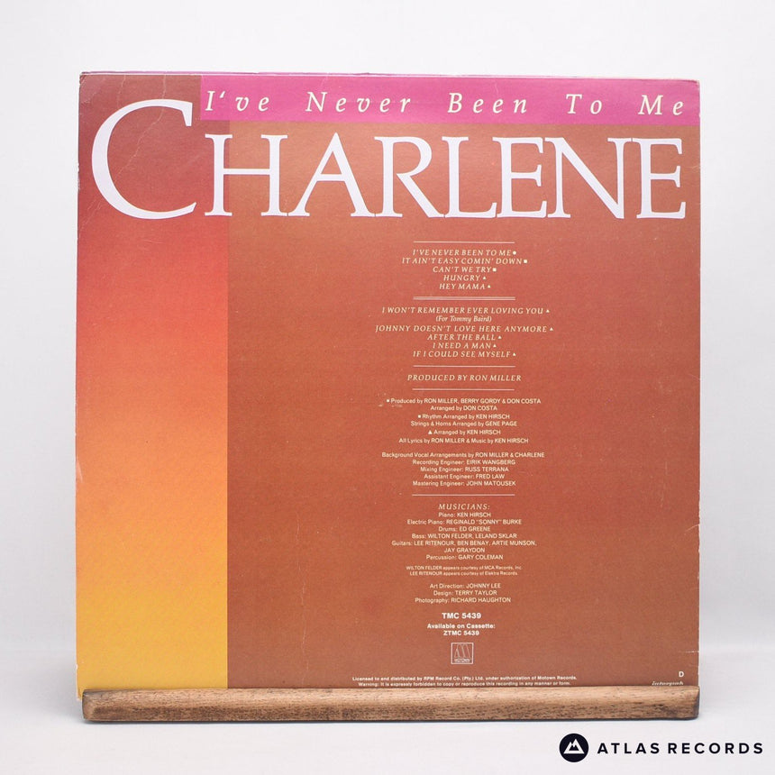 Charlene - I've Never Been To Me - LP Vinyl Record - EX/NM