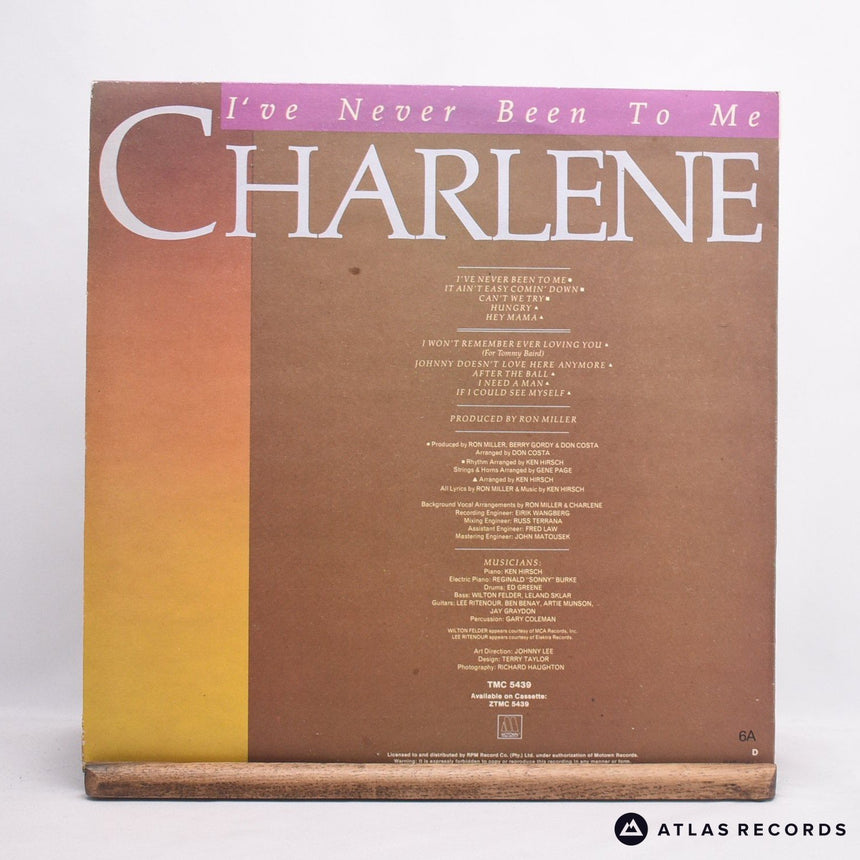 Charlene - I've Never Been To Me - LP Vinyl Record - EX/VG+