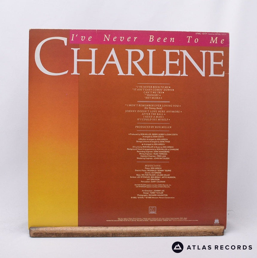 Charlene - I've Never Been To Me - LP Vinyl Record - EX/EX