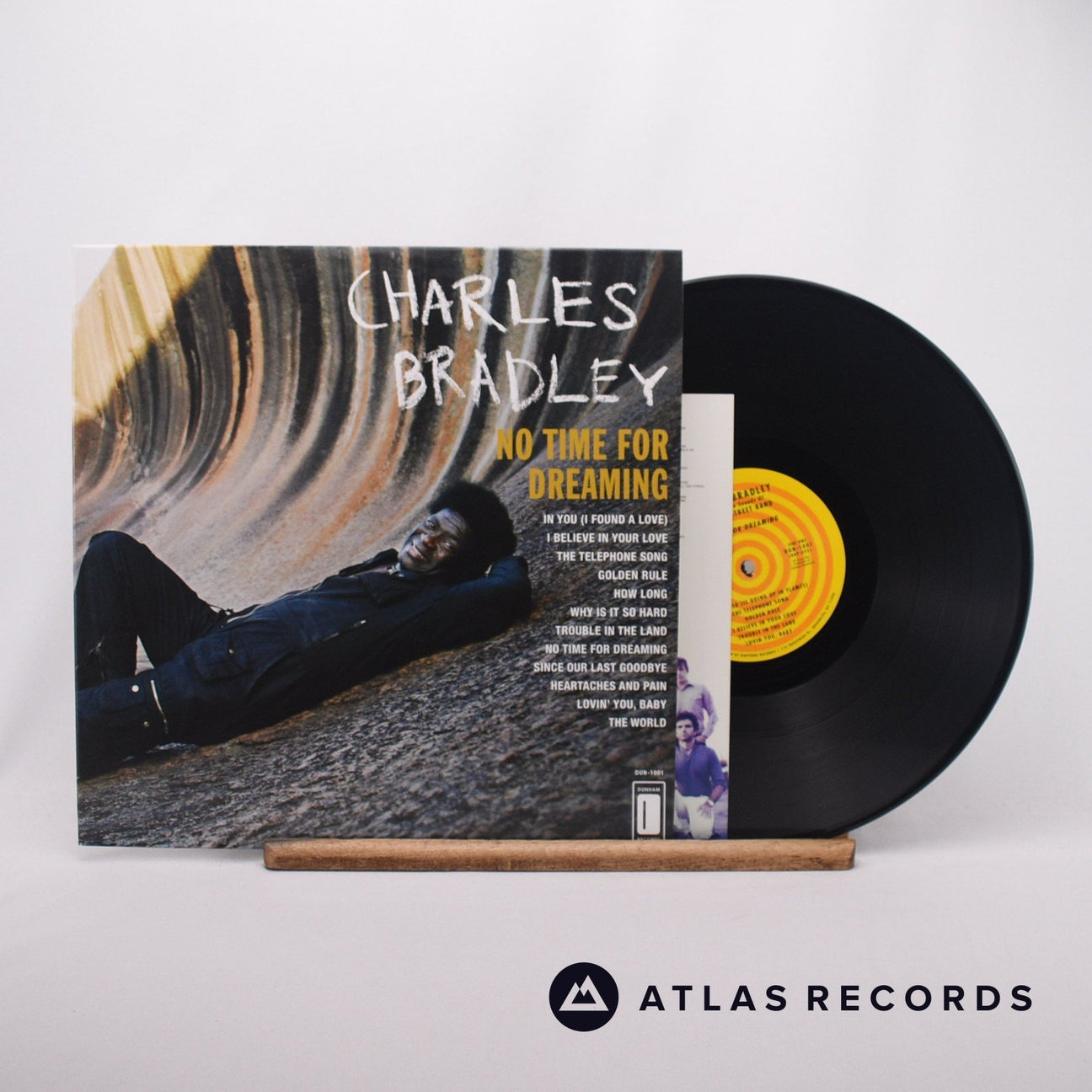 Charles Bradley No Time For Dreaming LP Vinyl Record - Front Cover & Record