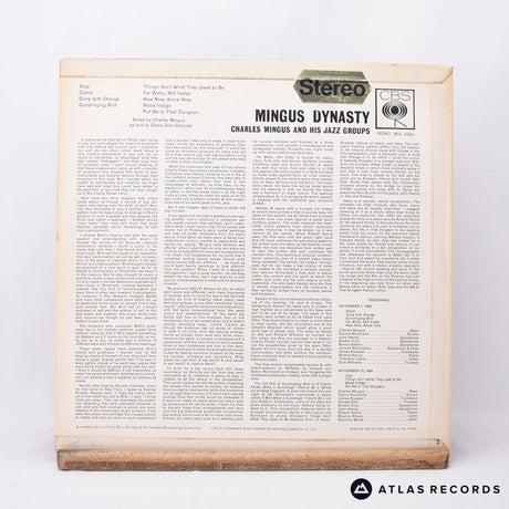 Charles Mingus And His Jazz Group - Mingus Dynasty - LP Vinyl Record - EX/EX