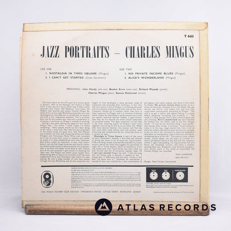 Charles Mingus - Jazz Portraits - Reissue LP Vinyl Record - EX/EX