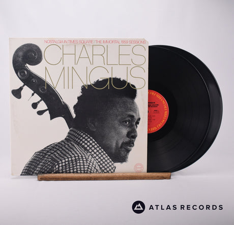 Charles Mingus Nostalgia In Times Square Double LP Vinyl Record - Front Cover & Record