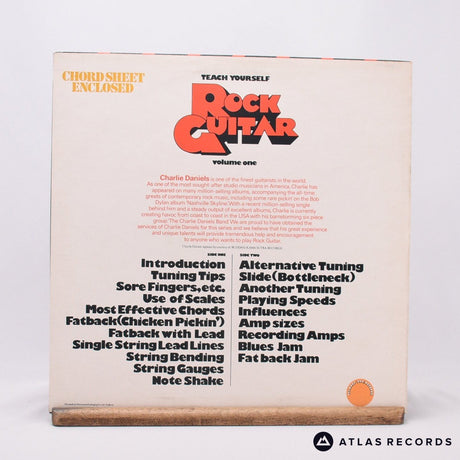 Charlie Daniels - Teach Yourself Rock Guitar - Volume 1 - LP Vinyl Record