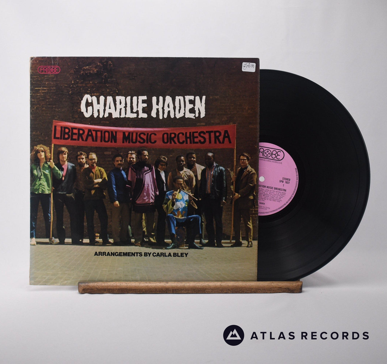 Charlie Haden Charlie Haden Liberation Music Orchestra LP Vinyl Record - Front Cover & Record