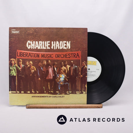 Charlie Haden Liberation Music Orchestra LP Vinyl Record - Front Cover & Record