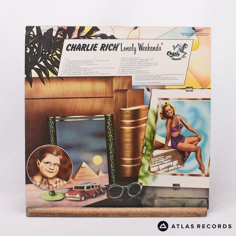 Charlie Rich - Lonely Weekends - LP Vinyl Record - EX/VG+