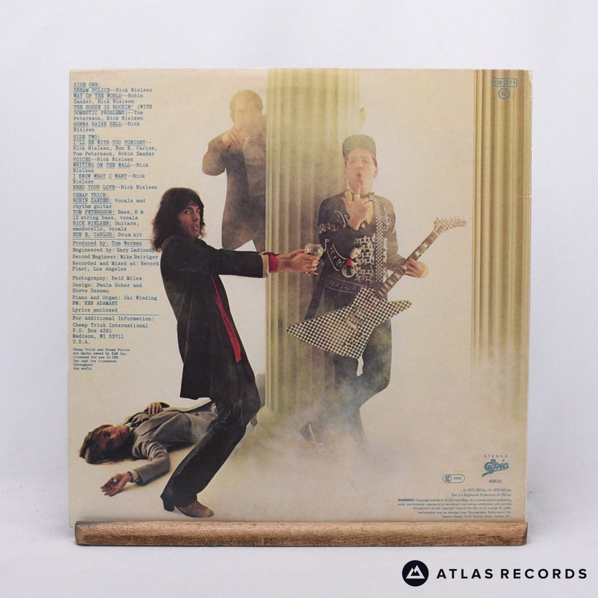 Cheap Trick - Dream Police - Lyric Sheet Gatefold LP Vinyl Record - VG+/EX