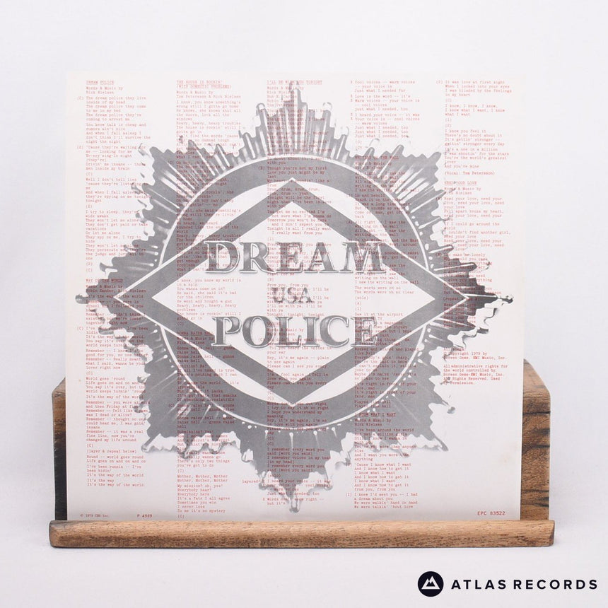 Cheap Trick - Dream Police - Lyric Sheet Gatefold LP Vinyl Record - EX/EX