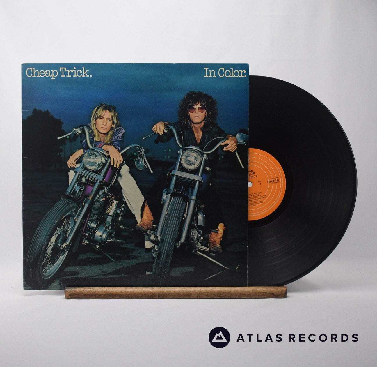 Cheap Trick In Color LP Vinyl Record - Front Cover & Record