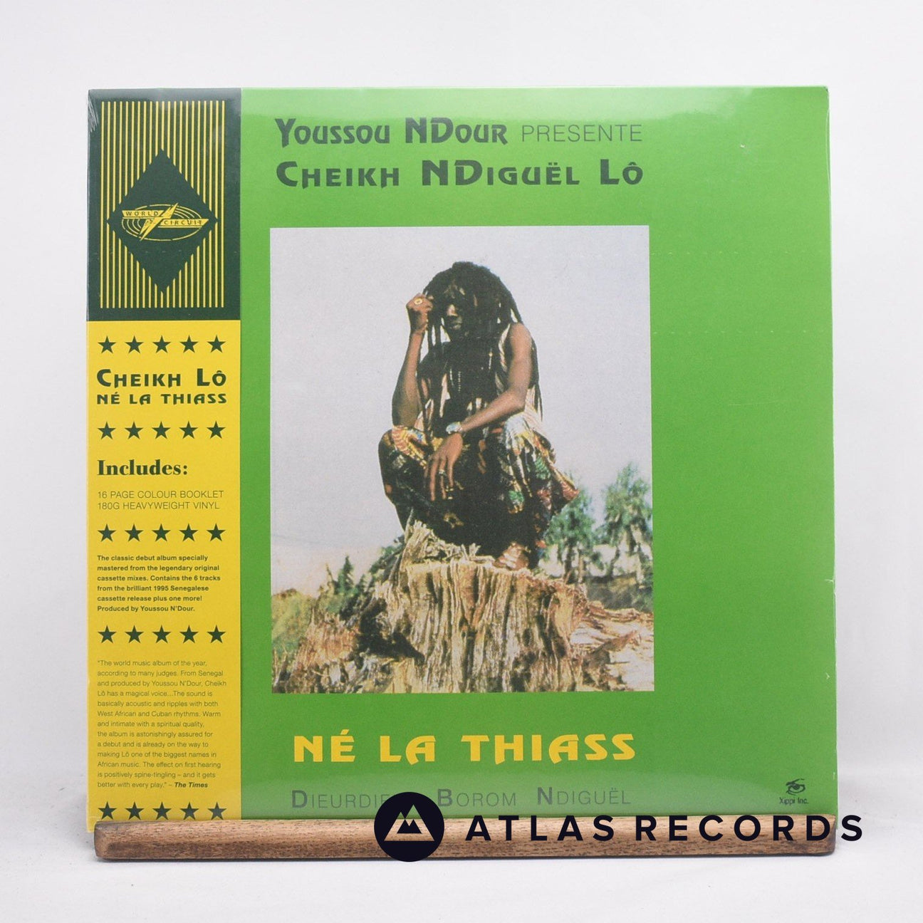 Cheikh Lô Né La Thiass LP Vinyl Record - Front Cover & Record