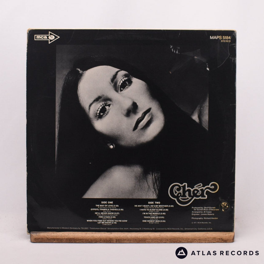 Cher - Cher - LP Vinyl Record - VG/VG+