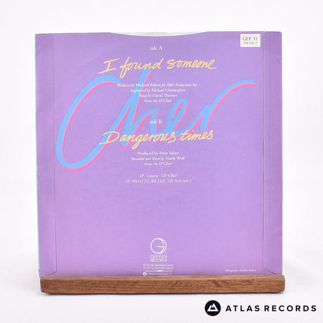 Cher - I Found Someone - 7" Vinyl Record - EX/VG+