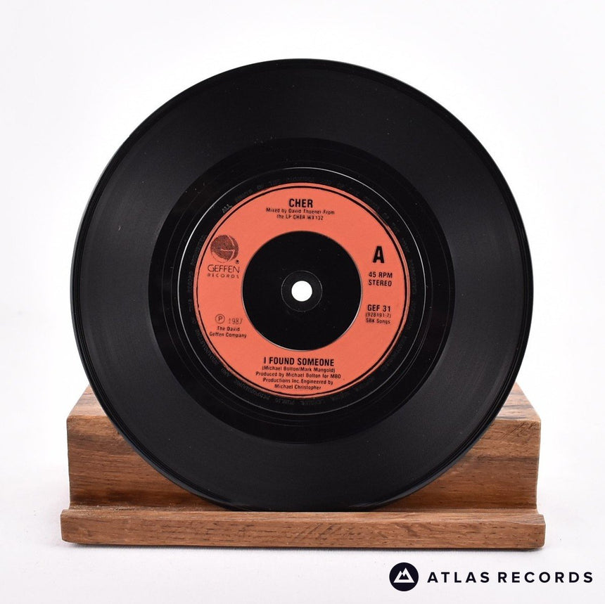 Cher - I Found Someone - 7" Vinyl Record - EX/EX