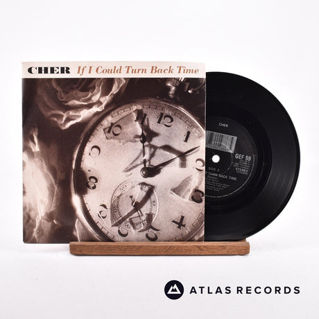 Cher If I Could Turn Back Time 7" Vinyl Record - Front Cover & Record