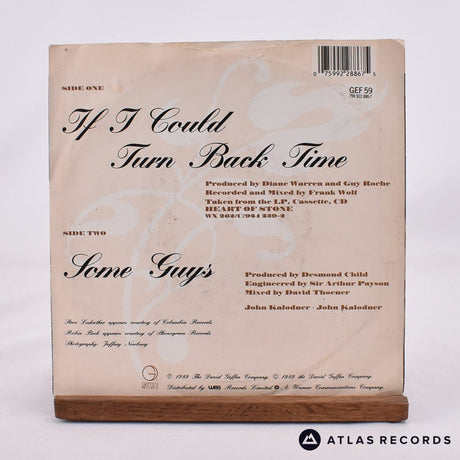 Cher - If I Could Turn Back Time - 7" Vinyl Record - VG+/EX
