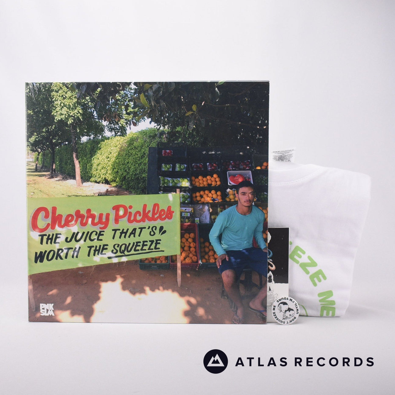 Cherry Pickles The Juice That’s Worth The Squeeze LP Vinyl Record - Front Cover & Record
