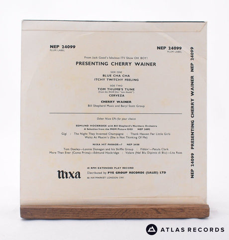 Cherry Wainer - Presenting Cherry Wainer - 7" EP Vinyl Record - EX/EX