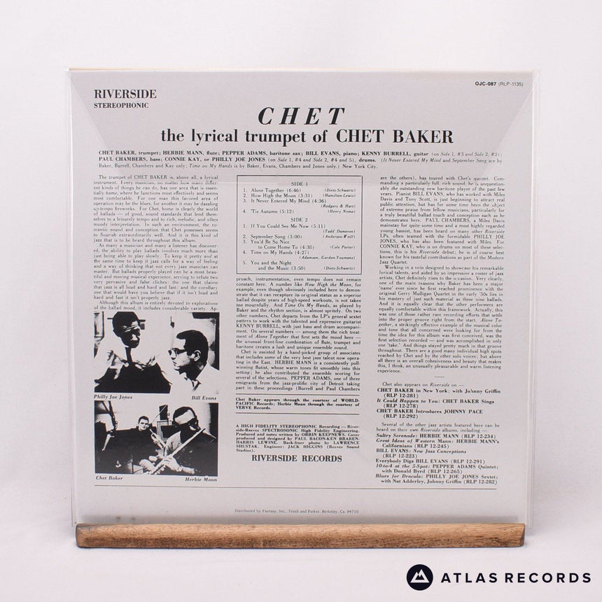 Chet Baker - Chet - Reissue Sealed Us LP Vinyl Record - NEW