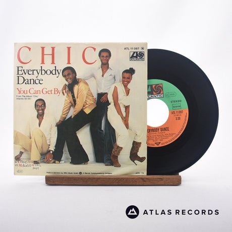 Chic Everybody Dance 7" Vinyl Record - Front Cover & Record