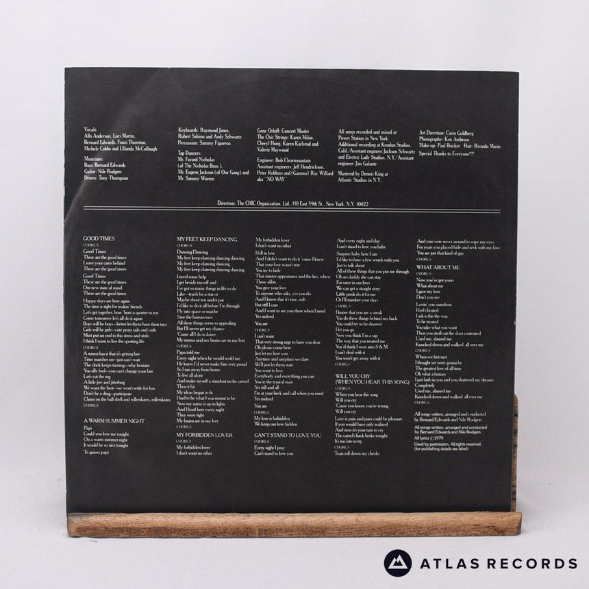 Chic - Risqué - Strawberry A-1 B-1 LP Vinyl Record - EX/VG+