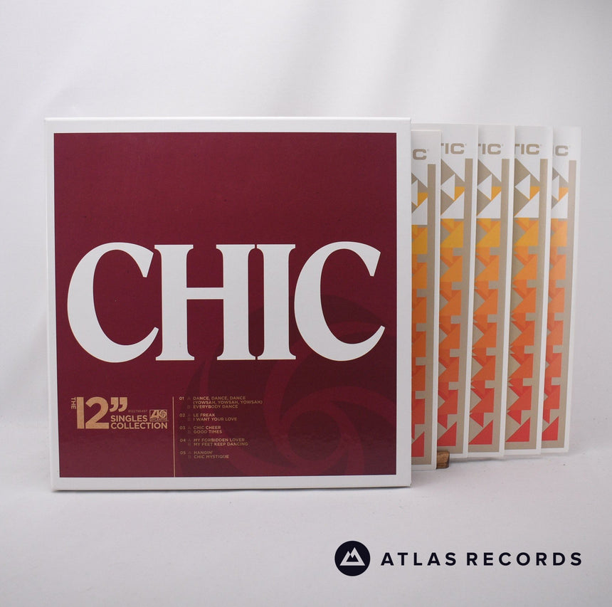 Chic The 12" Singles Collection 5 x 12" Box Set Vinyl Record - Front Cover & Record
