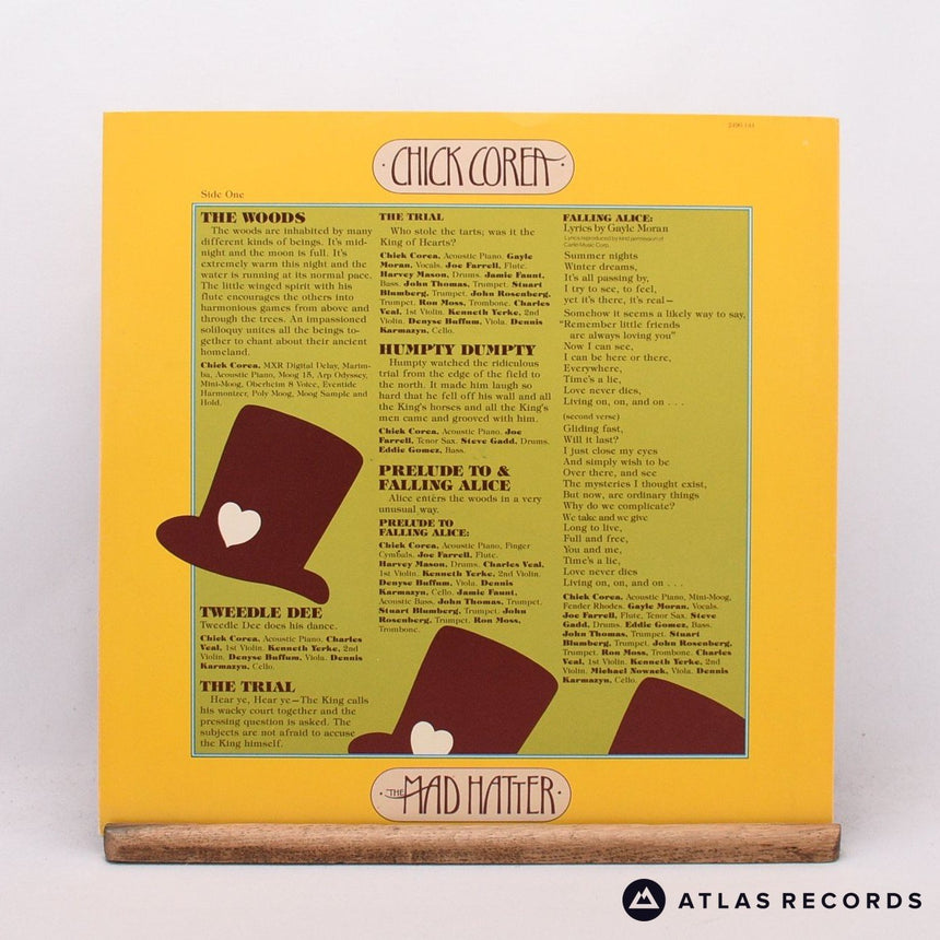 Chick Corea - The Mad Hatter - LP Vinyl Record - EX/VG+