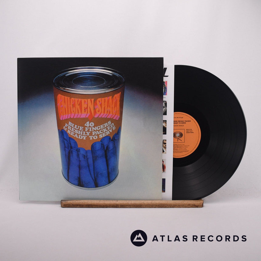 Chicken Shack Forty Blue Fingers, Freshly Packed And Ready To Serve LP Vinyl Record - Front Cover & Record
