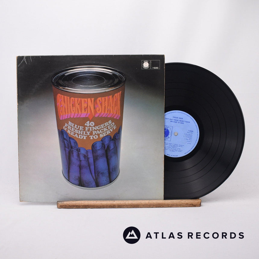 Chicken Shack Forty Blue Fingers, Freshly Packed And Ready To Serve LP Vinyl Record - Front Cover & Record