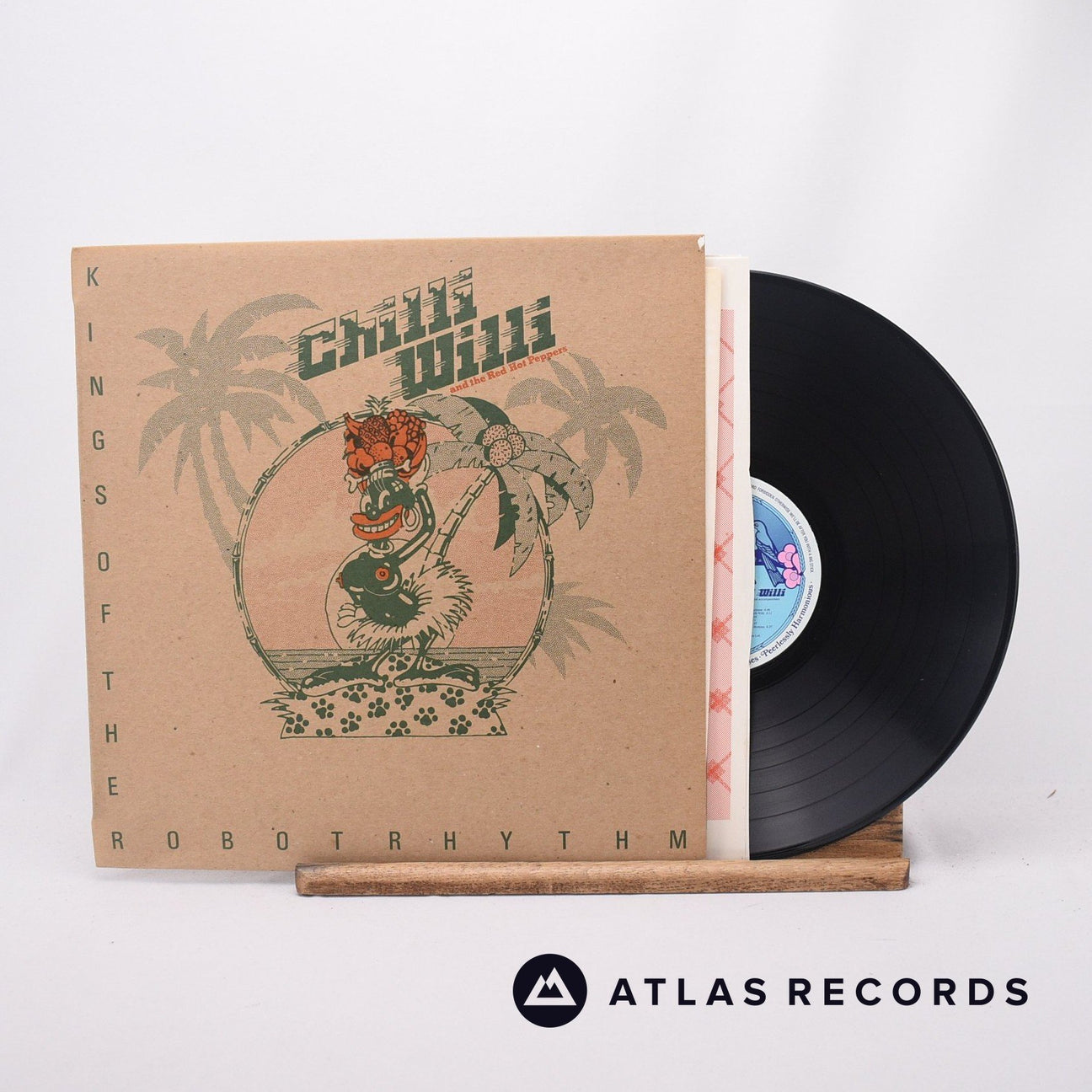 Chilli Willi And The Red Hot Peppers Kings Of The Robot Rhythm LP Vinyl Record - Front Cover & Record